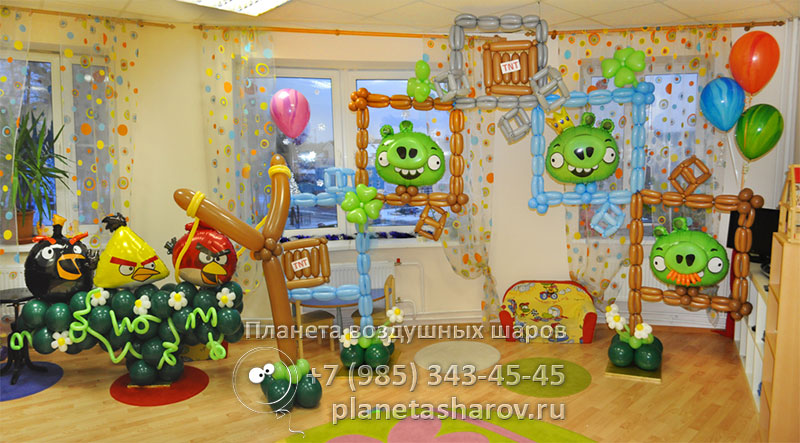 Праздник Angry Birds