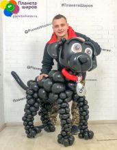 Собака из шаров