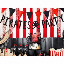 Гирлянда-буквы PIRATES PARTY 1м/PD