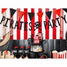 Гирлянда-буквы PIRATES PARTY 1м/PD