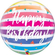 П BUBBLE 22" HB Радуга Омбре Полосы