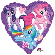 А 18" My Little Pony сердце S60