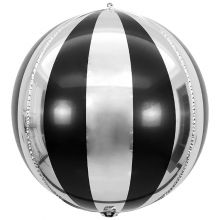 К 3D СФЕРА Б/РИС 22" Секторы BlackSilver